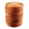 C-Lon Tex 400 Heavy Weight Bead Cord, Popsicle Orange ,1.0mm, 36 Yard Spool